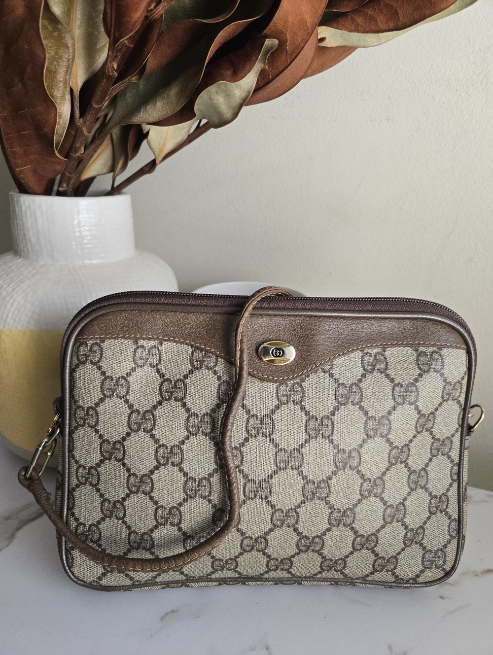 Vintage Gucci GG Supreme Crossbody Bag - Picture 12 of 14